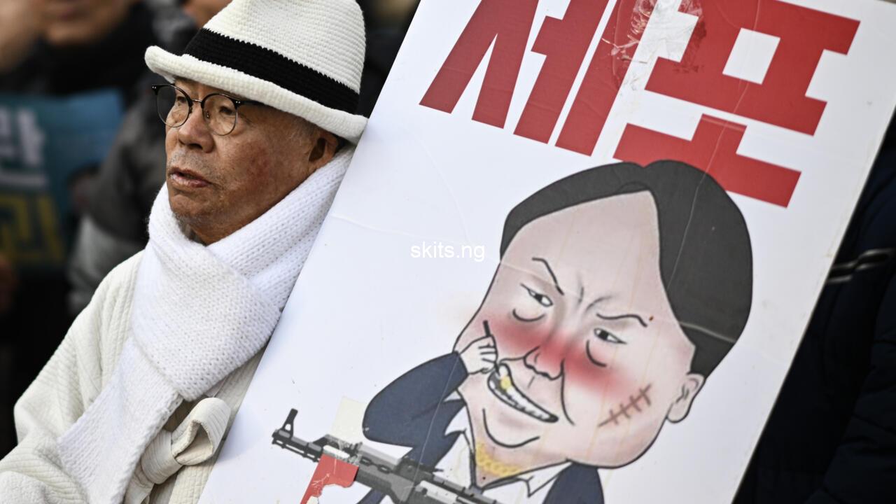 South korea in political turmoil as impeached president resists arrest