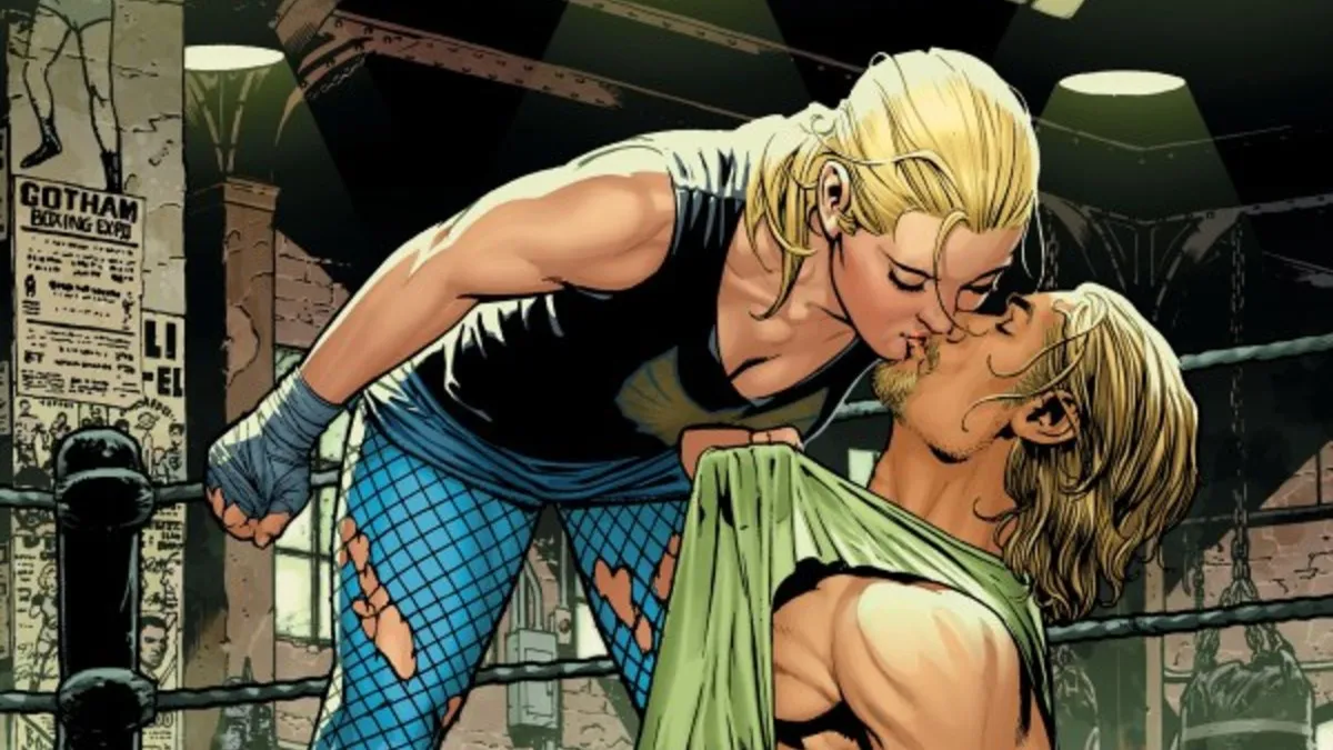 Dc retcons black canary green arrows meet cute in best of the best