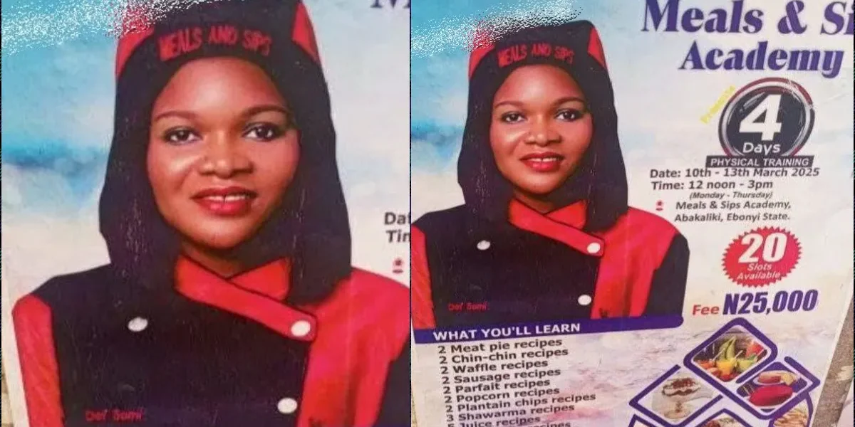 Ladys business banner sparks a buzz after being mistaken for obituary
