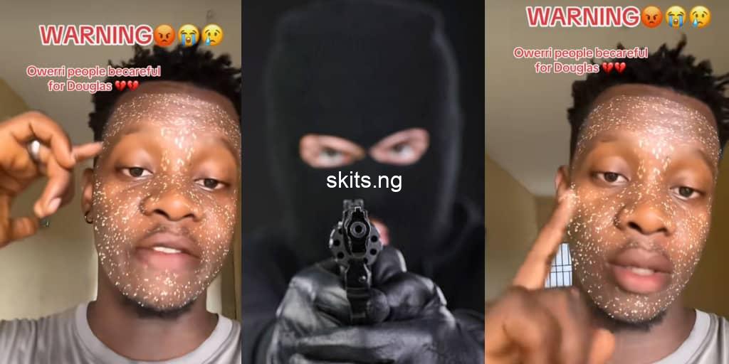 Man warns owerri residents after he and friends are robbed at gunpoint in broad daylight