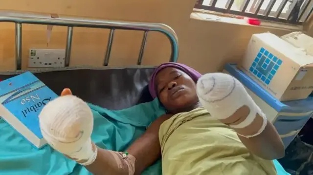 Man who chopped off wifes hand arrested in enugu photo