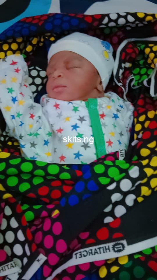 Nigerian couple celebrates as they welcome first child after 19 years of marriage