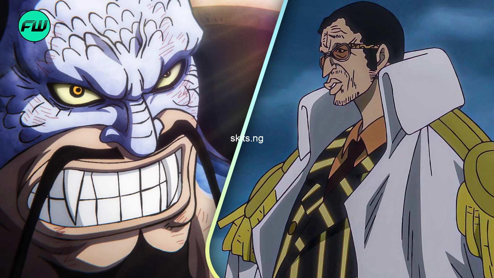 One piece there is no way kizaru is beating kaido but it wont be an one sided beatdown from the former yonko