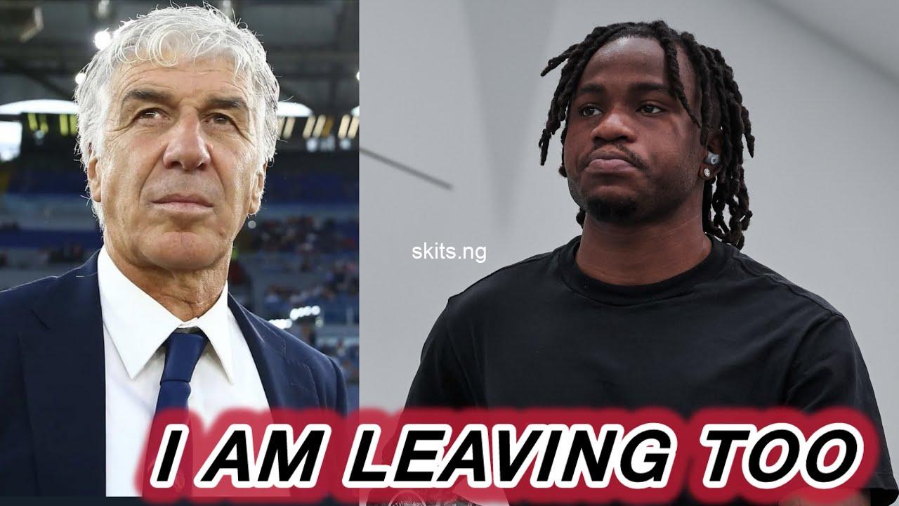 Lookman feud atalanta boss gasperini ready to resign
