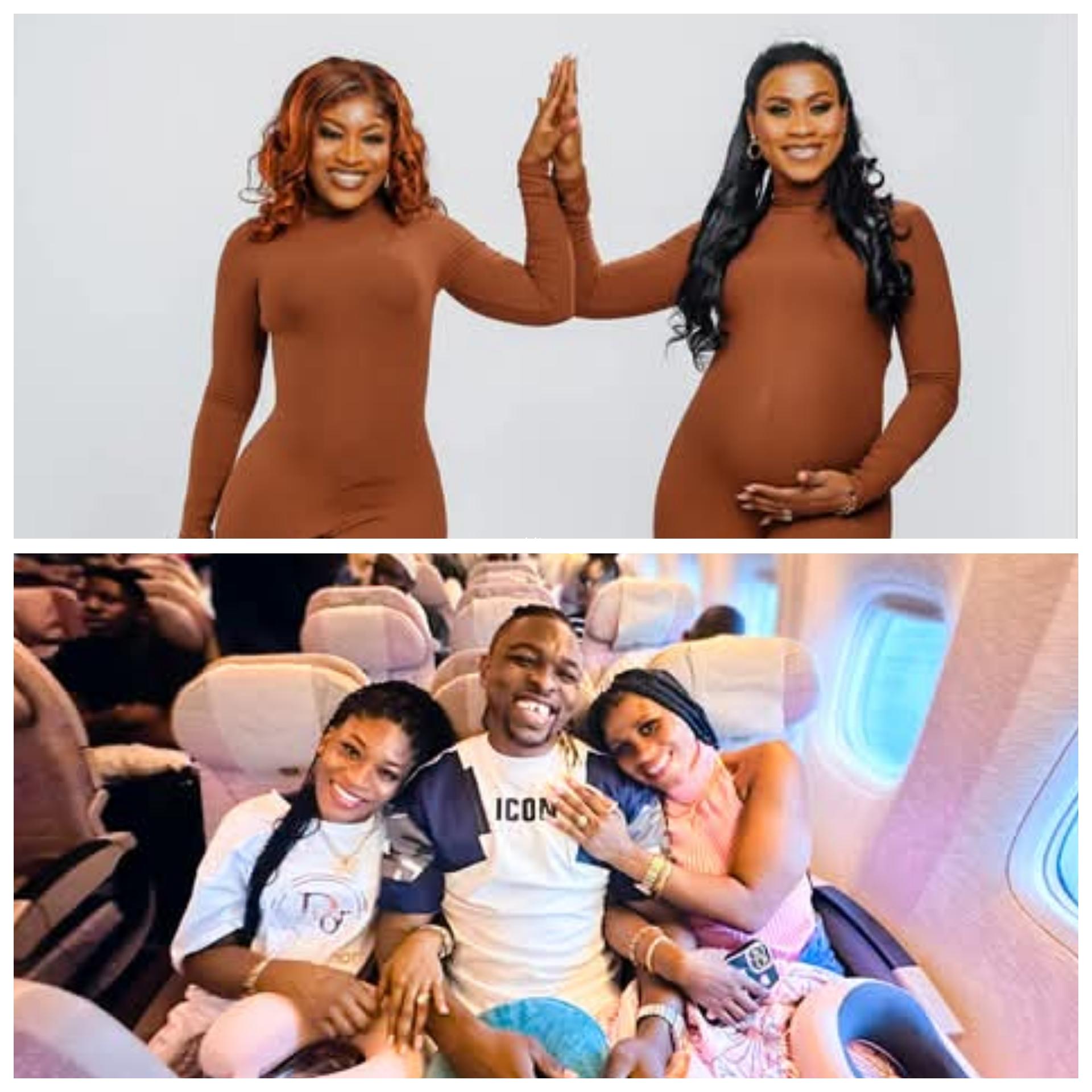 I cant separate them even if i try ghanaian man shares video showing the bond between his two wives