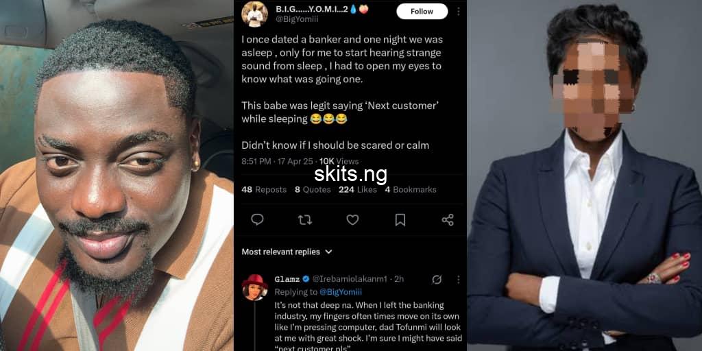 Man shares creepy midnight experience with girlfriend who worked as a banker