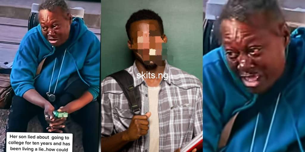 Mother in tears after discovering son isnt in college despite 10 years of tuition payments