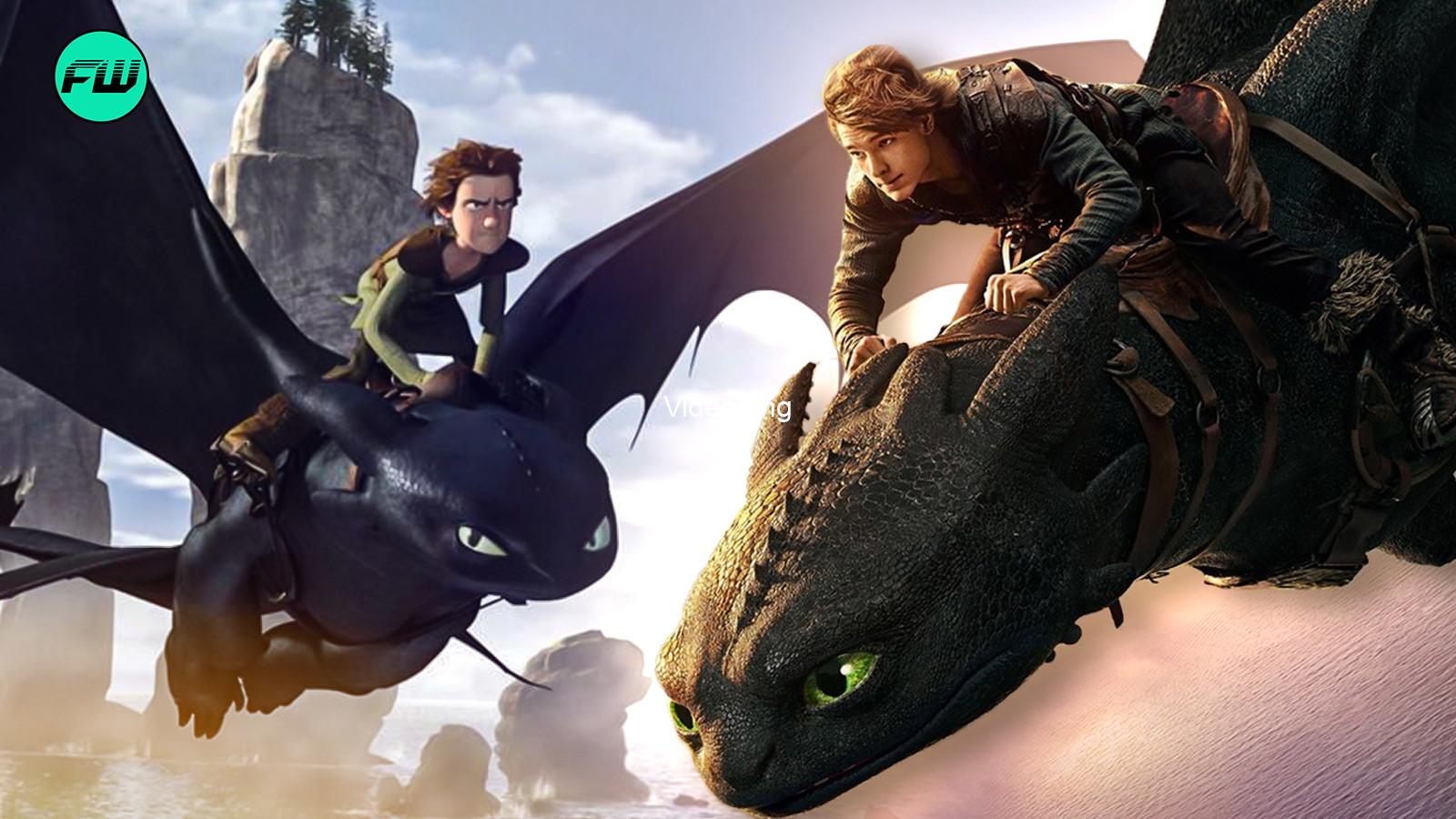 How to train your dragon how does the new movie differ from the animated classic