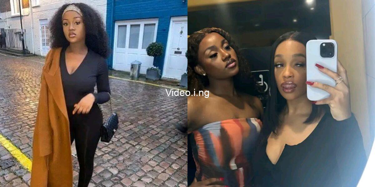 Concerns as chioma adeleke steps out with her cousin in law