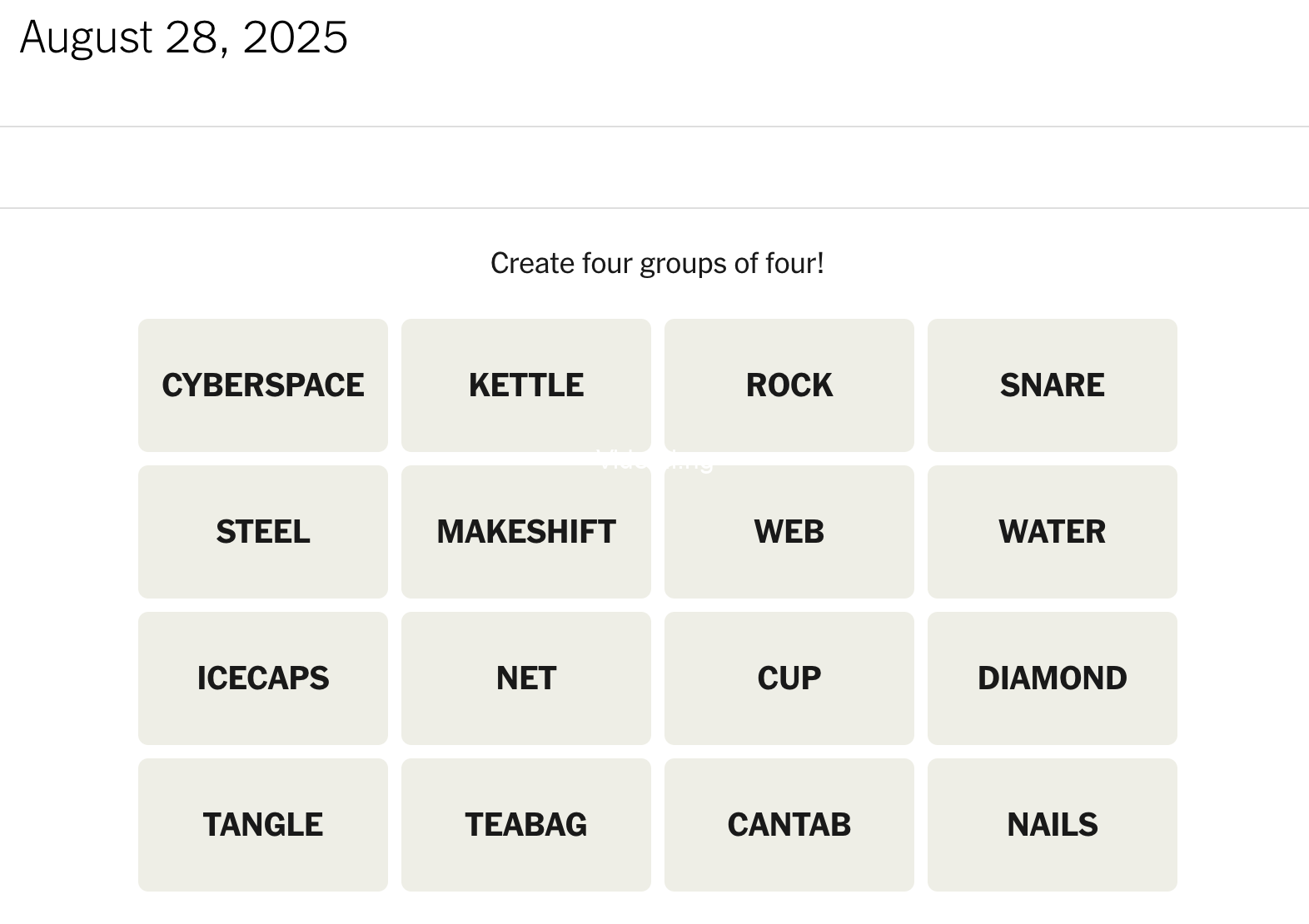 Nyt the crossword solution for today august 28