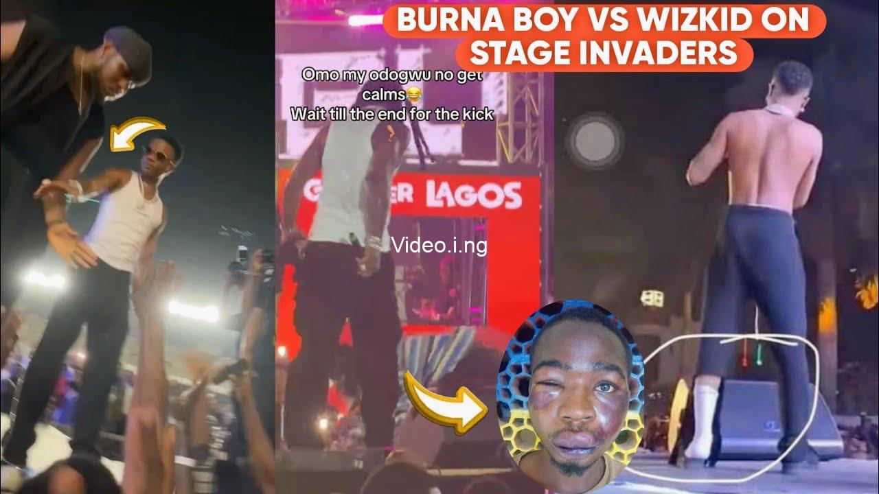 Buhari76 yearswizkid throws fan offstagerichest black american no one knows him