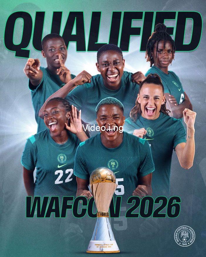 Super Falcons secure qualification for WAFCON 2025