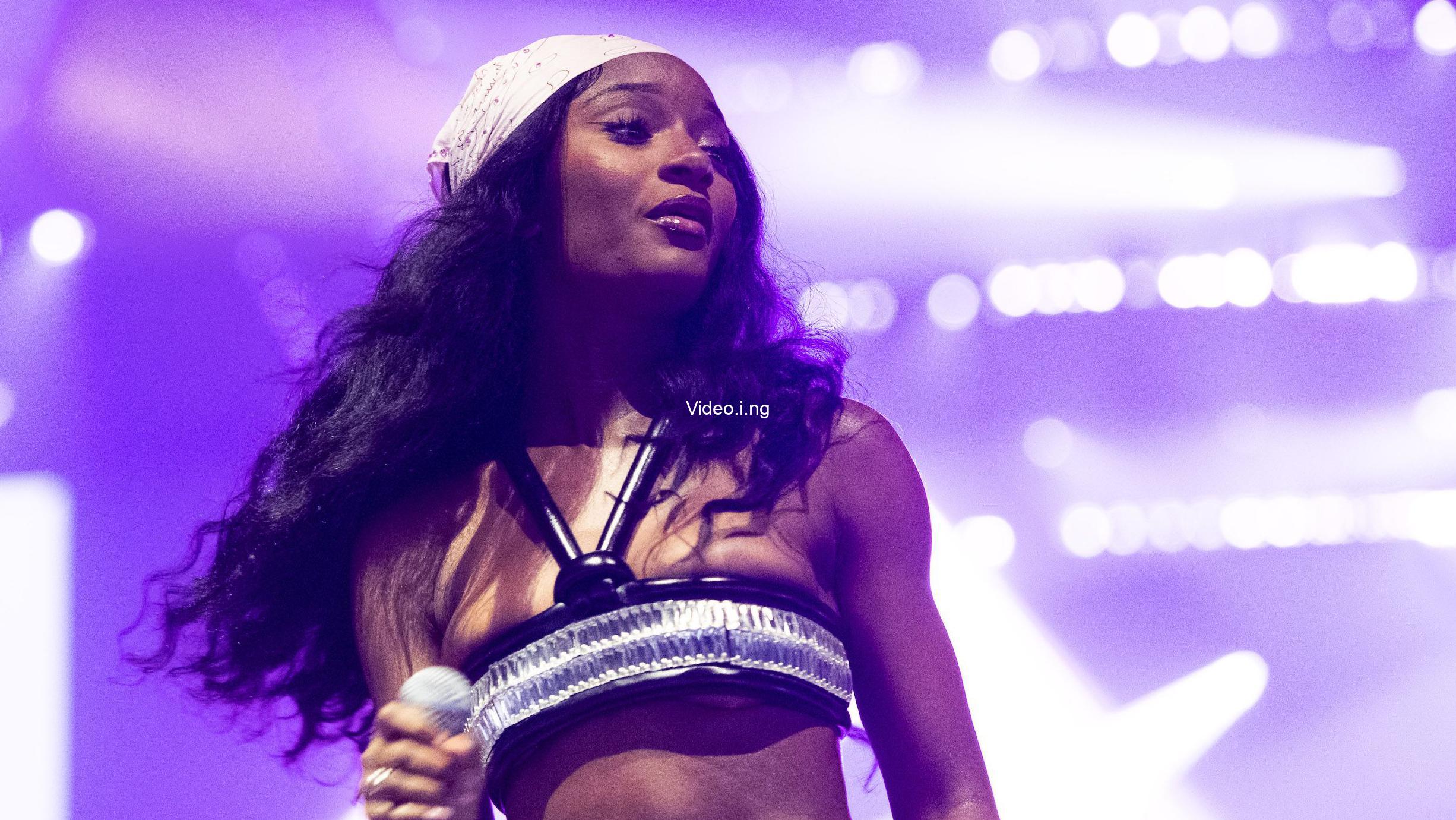 Ayra starr gives exciting performance at the glastonbury festival