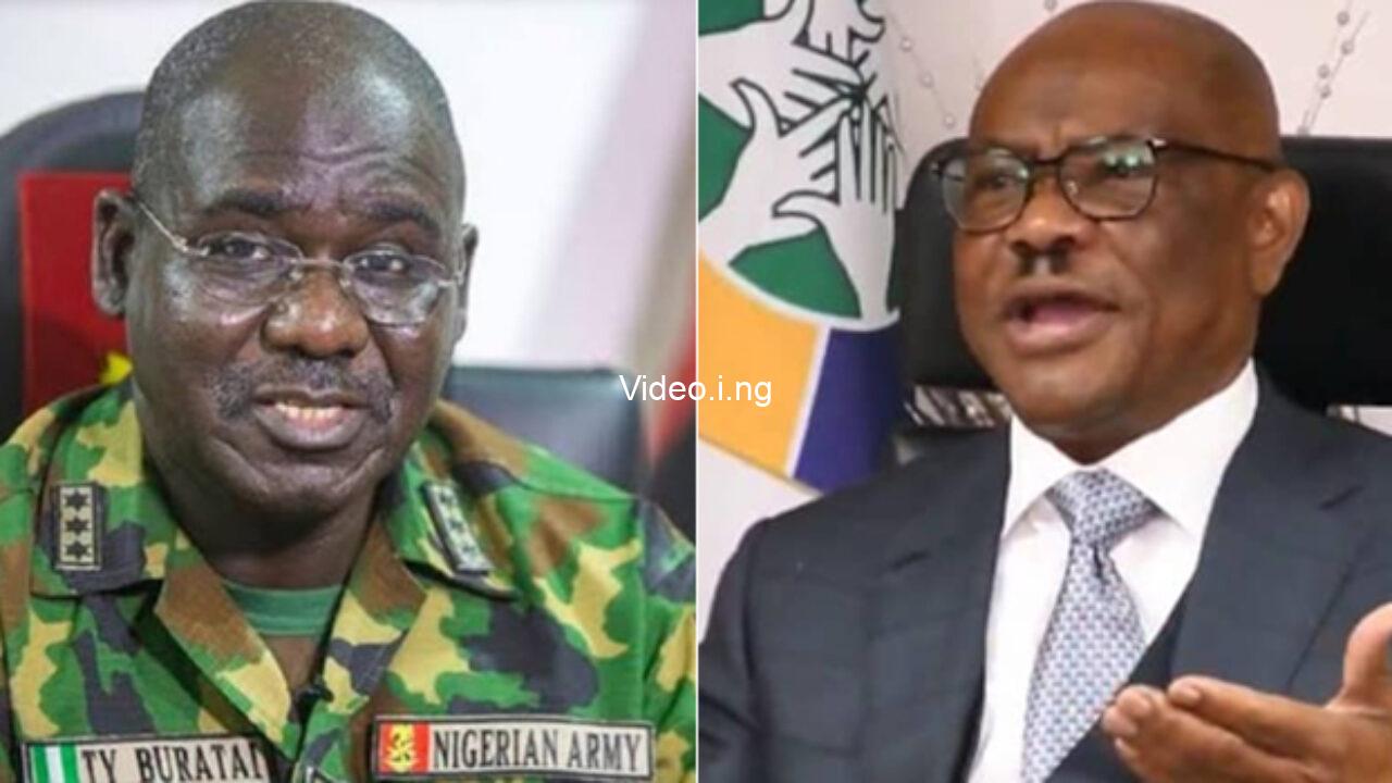 Wikes clash with military officer threat to national security buratai