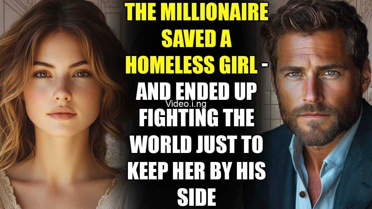 The billionaire was kind to the poor homeless girl but never knew she would save his life