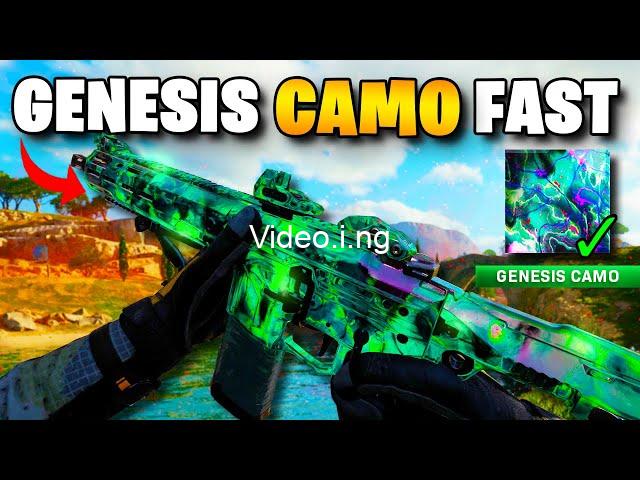 How to unlock genesis camo in call of duty black ops 7 quickly