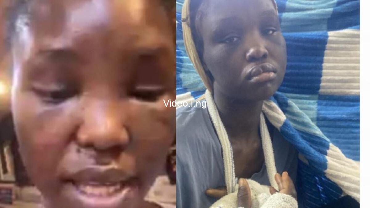 28 year old nigerian lady who was trafficked to iraq is finally free photos