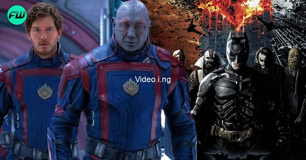 Nobody comes near nolans work marvel fans get trolled for comparing james gunns guardians of the galaxy franchise to christopher nolans dark knight trilog