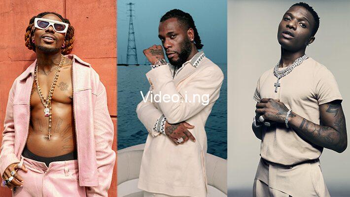 Burna Boy Asake Wizkid