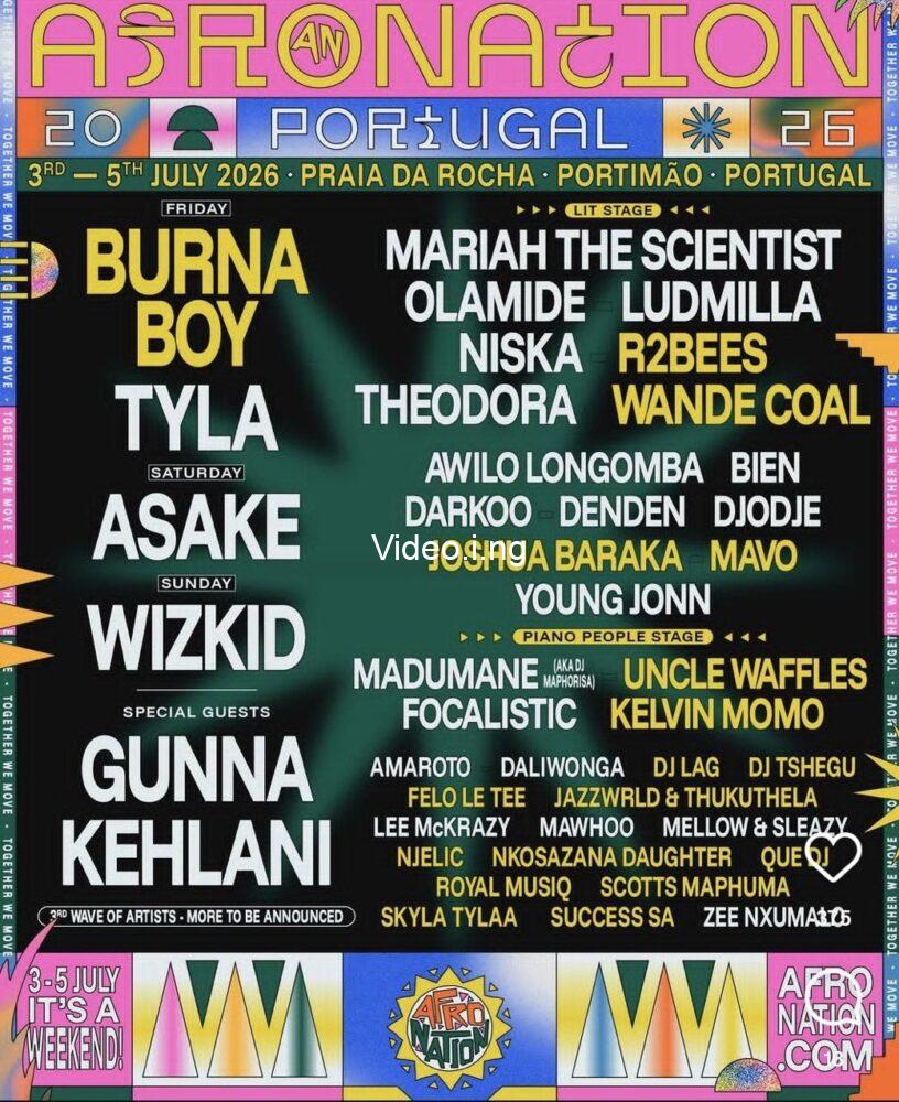 Wizkid Afronation Portugal 5th of July