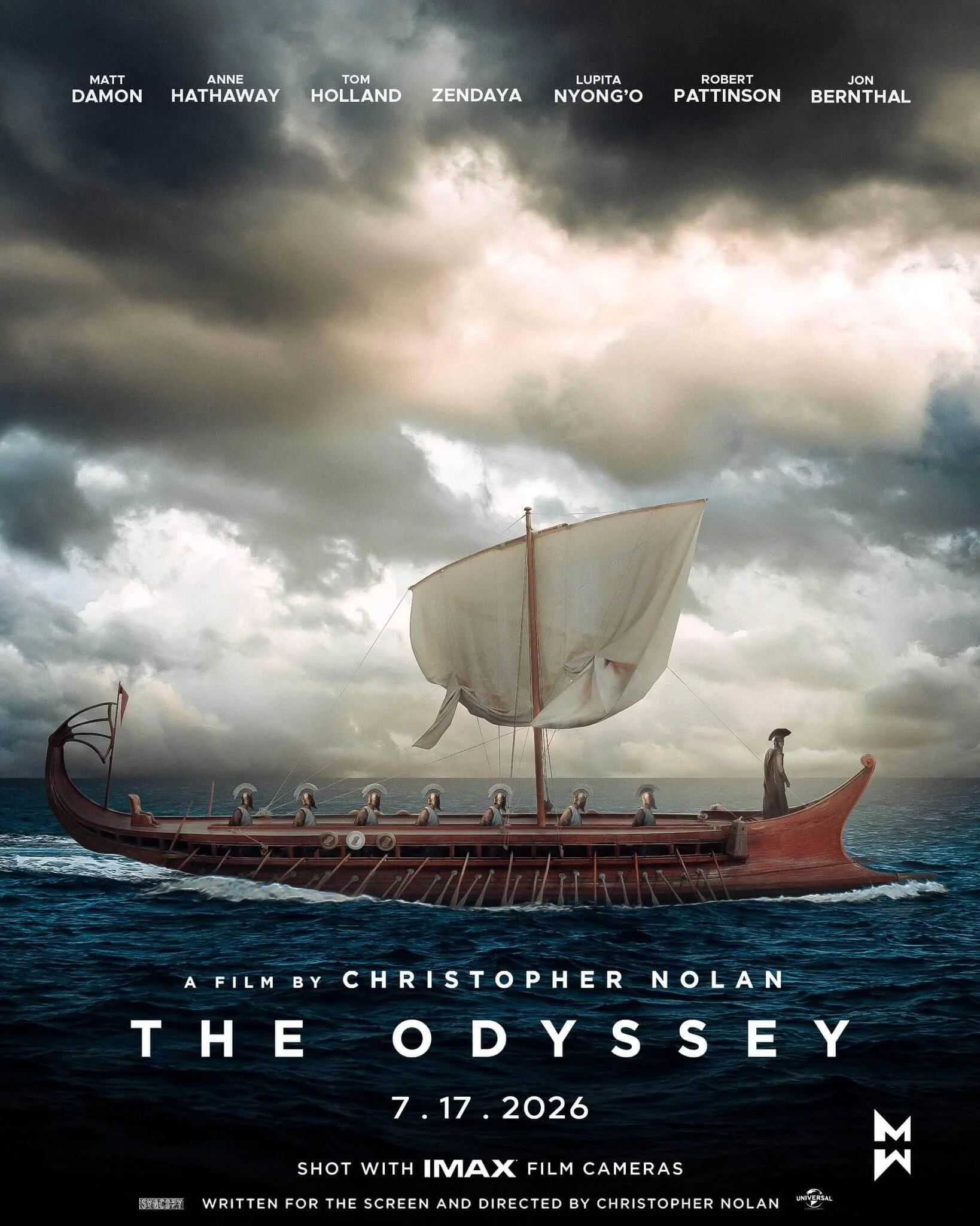 Christopher nolans the odyssey conquers box office with massive 264m opening